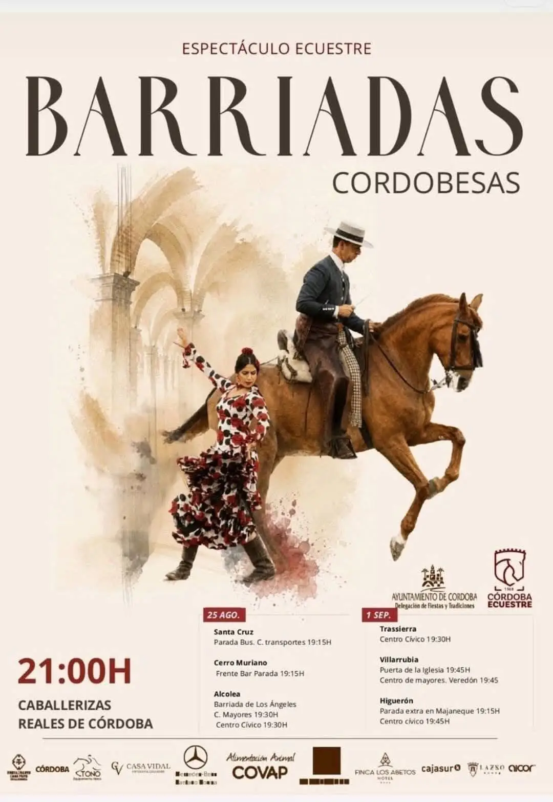 Imagen de Espectáculo Ecuestre: Barriadas Cordobesas