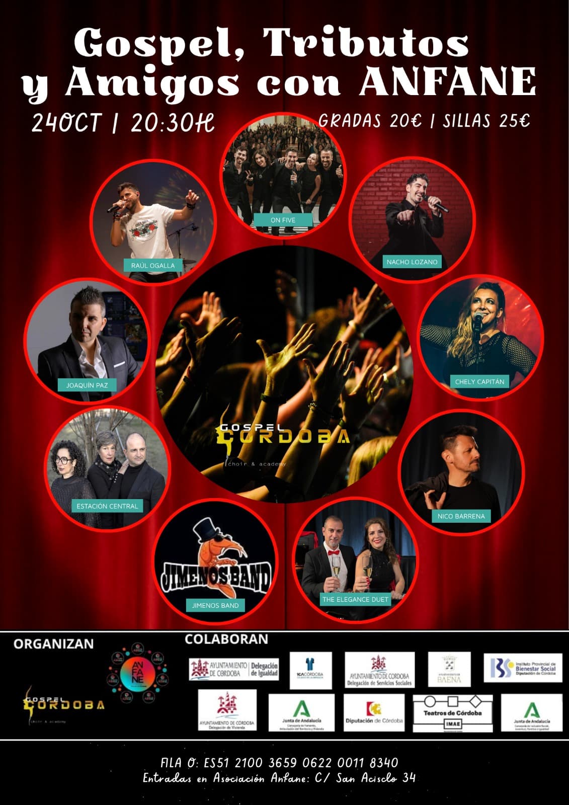 Imagen de IV GALA TRIBUTOS Y AMIGOS CON ANFANE